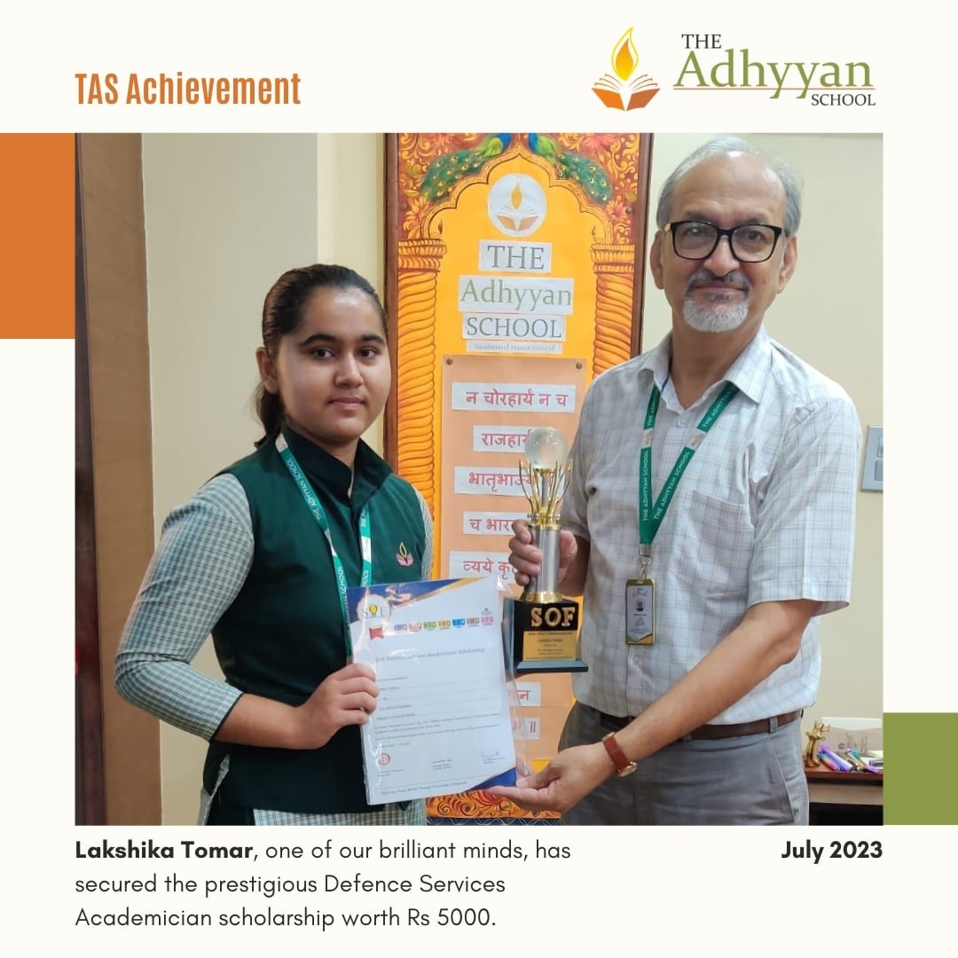 The Adhyyan School's Triumph at Science and Maths Olympiads