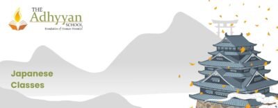 Japanese classes The Adhyyan School